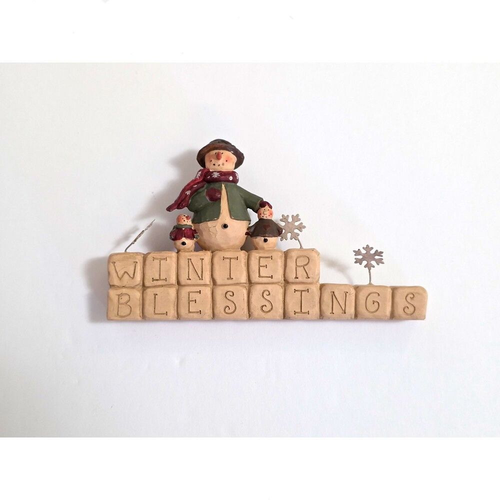 Blossom Bucket Suzi Figure Blocks Winter Blessings